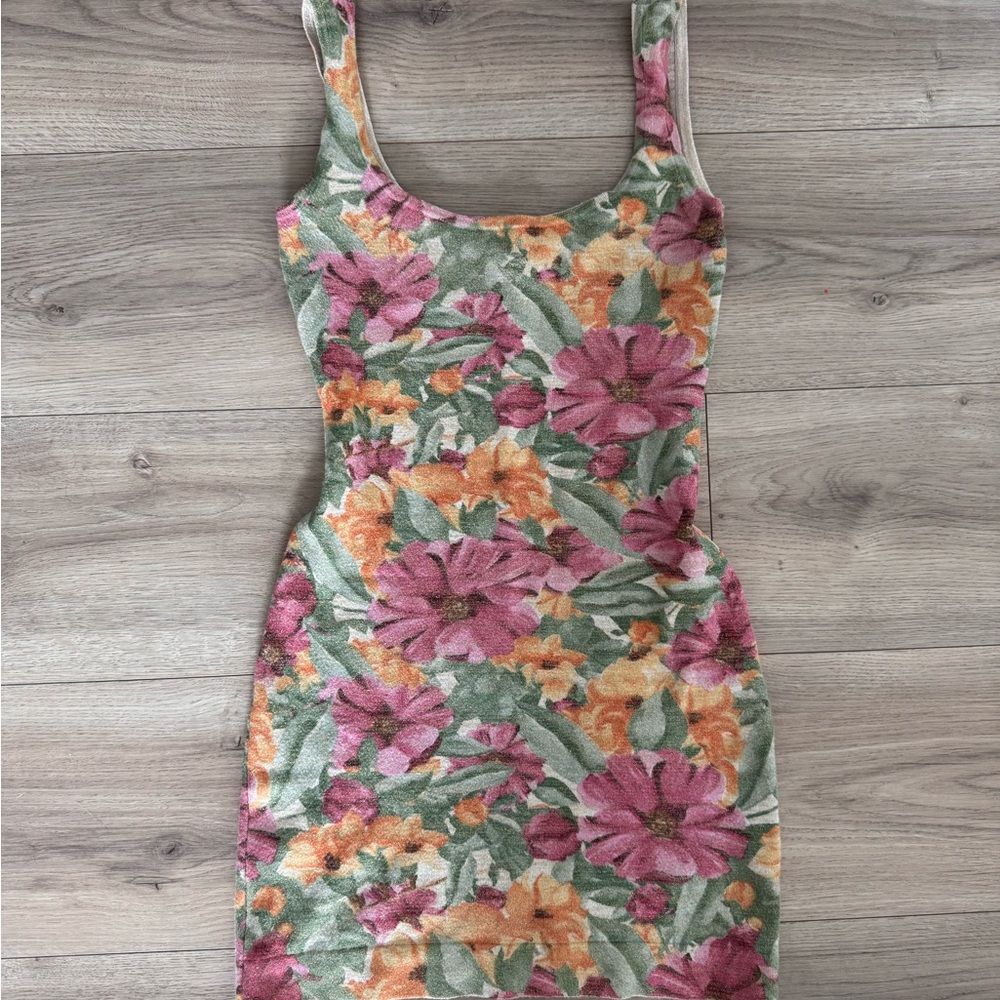 Marciano Floral Sleeveless Dress